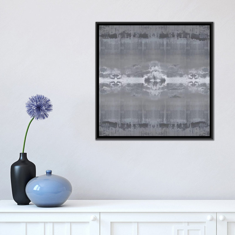 « prekaléidoscope », reproduction d’impression sur toile, Toile avec cadre noir, Pas de tapis, H 18 po x l 18 po x P 1,5 po
