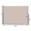 Auvent latéral rétractable manuel beige l 71 po x P 118,5 po