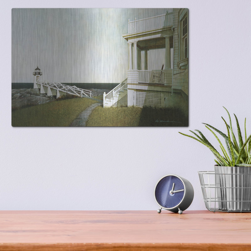 "Phare de Marshall Point" par Zhen-Huan Lu, H 12 po x l 16 po