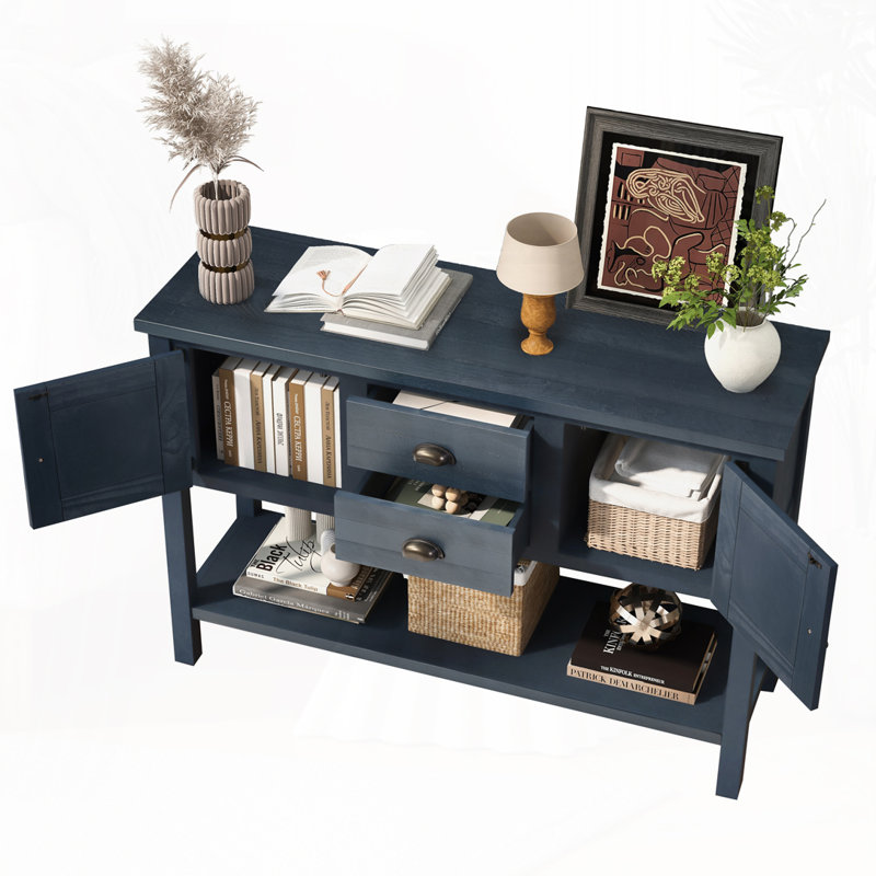 Abigailmarie 2 - Door Accent Cabinet, Navy Blue