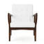 Fauteuil en similicuir capitonné l 26,75 po Amanni-2131411111
