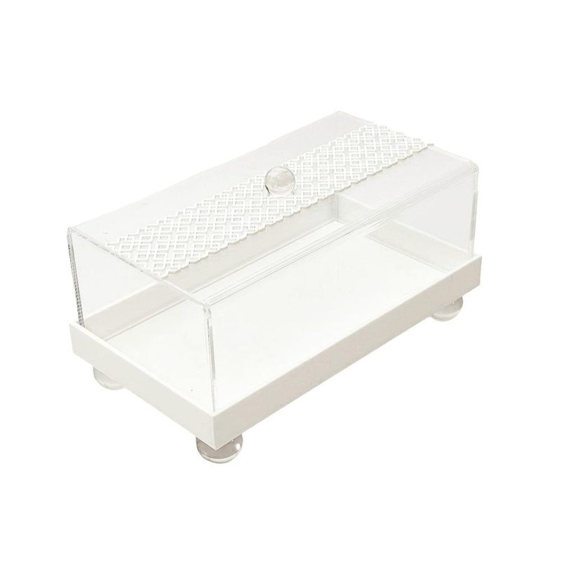 Dôme rectangulaire Lucite, 10 po x 5,7 po x 5,2 po