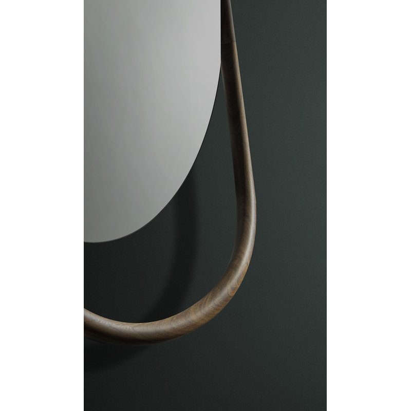 Unut Novelty Solid Wood Wall Mirror