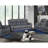 RAIZE Power Recliner With LED, Storage Console, And Cup Holders For Ultimate Comfort And Convenience