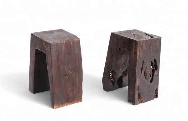 Table de chevet en teck 13,7795275590551 po