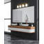 Ensemble de meuble-lavabo 4 lumières Amrutha-100157096