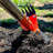 2-in-1 Garden Hoe and Weed Puller Rake