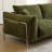 Retro Green Sofa
