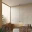 Aura 1 - Light Brushed Nickel Pendant-1416319397