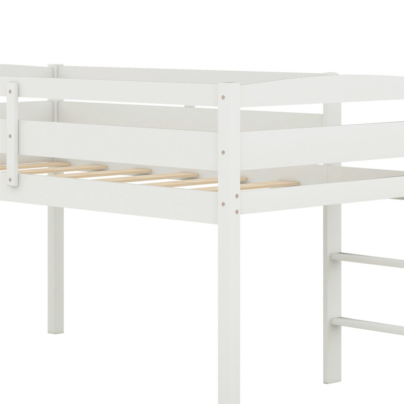 Jalynne Slat Bed, White