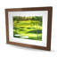 Grand terrain de golf - imprimé mat contemporain encadré blanc