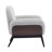 Yousef Upholstered Accent Chair With Rubberwood Legs-114604888