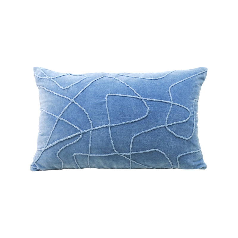  Velvet Throw Rectangular Pillow Cover & Insert