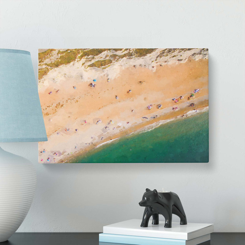 Durdle Door Beach in Wareham - Wrapped Canvas, 50cm H x 76cm W x 3cm D