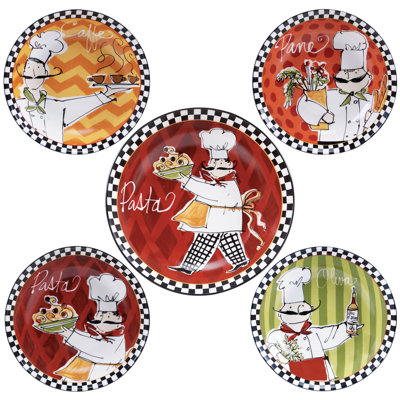Ensemble de 5 bols à pâtes certifiés International Chefs on the Go