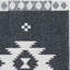 Stansfield Southwestern Black/Light Grey Area Rug-198978641