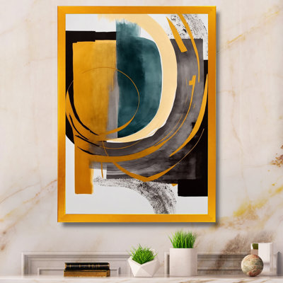 Modern Green Deco IV - Impression sur toile