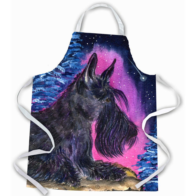 No Pattern Bib Apron