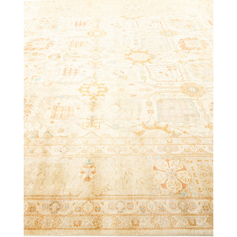 Vallorie One-of-a-Kind 8' 10" X 11' 10" Hand Knotted Area Rug