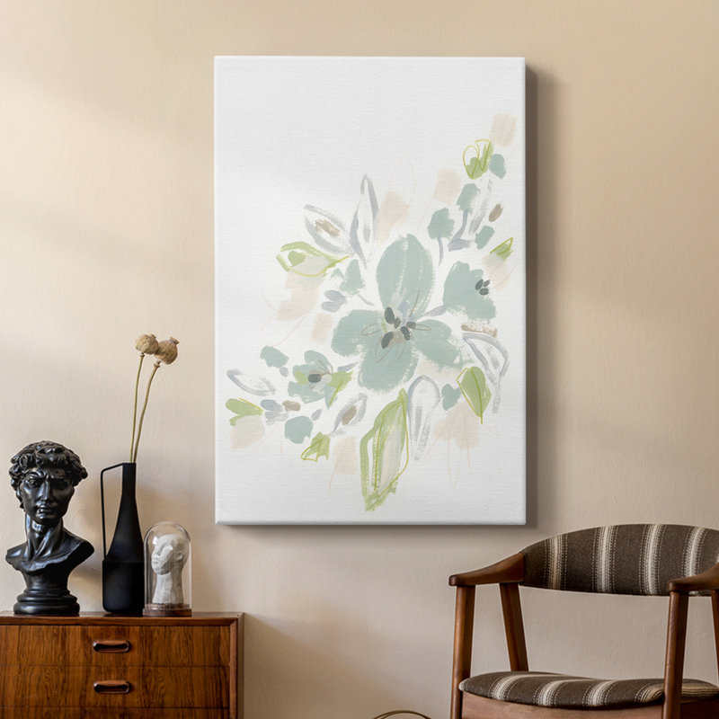 Seafoam Petals II - galerie sur mesure Cavas