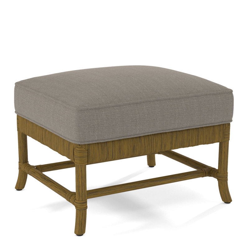 Repose-pieds rectangulaire Lafayette, Marine, Pierre Crypton Performance; 0884-83