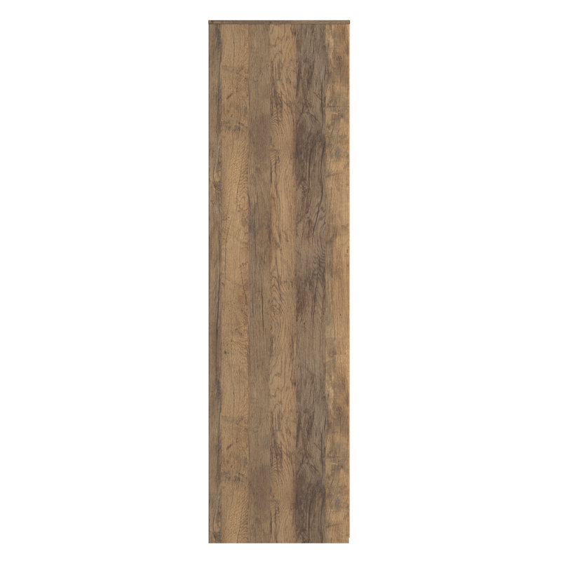 Becklyn Manufactured Wood Wardrobe, White/Vintage Oak