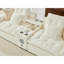 Canapé modulaire en forme de L en laine d'agneau moelleux blanc de 178,6 po, siège surdimensionné en peluche avec coussins décoratifs pour salon-192650698-192650702