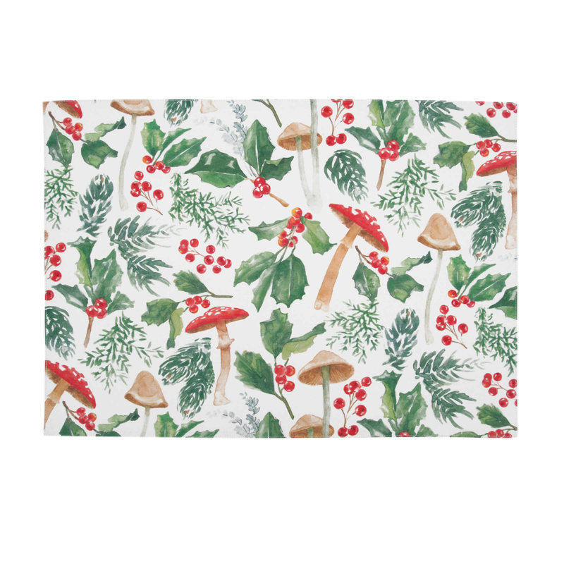 Mushroom Meadow Placemat S/6