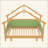 Wood Treehouse Bed With Soft Cushion Rails,For Kids-1526473442