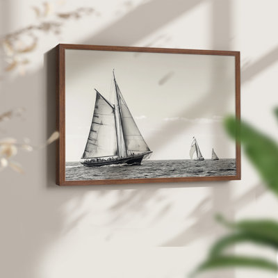 Série nautique -LI - Reproduction encadrée - réarmable
