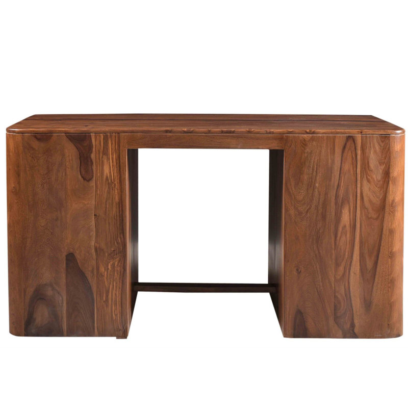 Toronto Solid Wood Writing Desk, Walnut