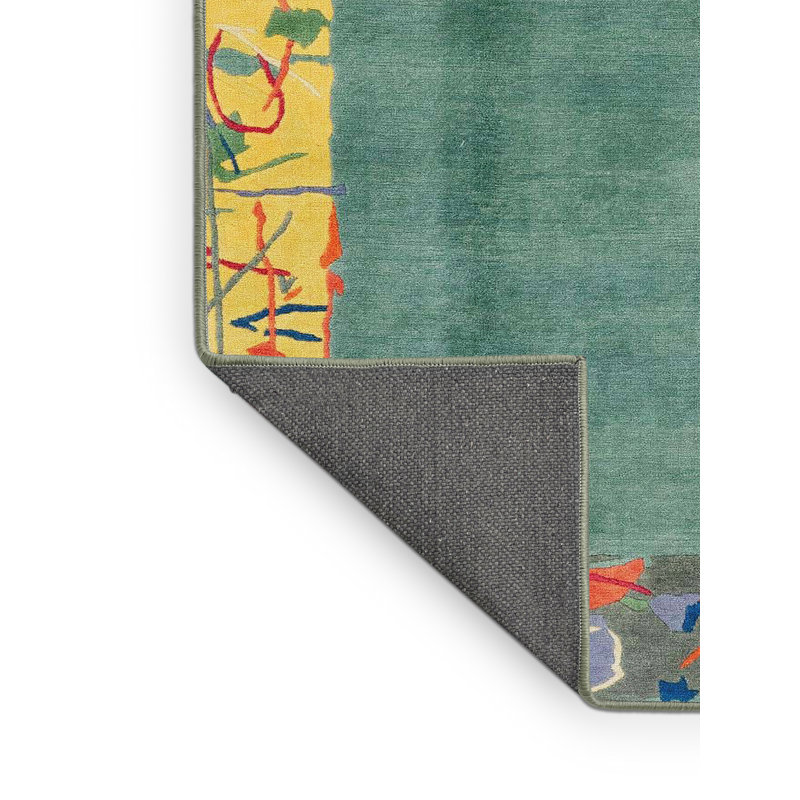 Miladin Abstract Indoor Rug, Rectangle 6' x 9'