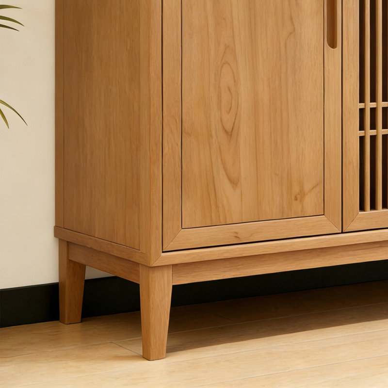 Buffet haut de gamme rétro de style chinois, H 35,4 po x l 47,2 po x P 15,7 po