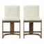 Ensemble de 2 tabourets de bar modernes-802943464