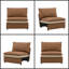 Fauteuil d'appoint moderne surdimensionné - Coussin double confort Cloud Comfort (orange foncé)-1115831219