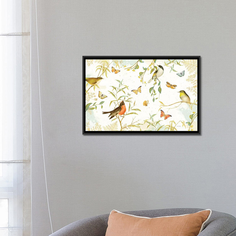 «Nature's Wisdom I», impression sur toile, H 18 po x l 26 po x P 1,5 po, Toile encadrée noire, Pas de tapis