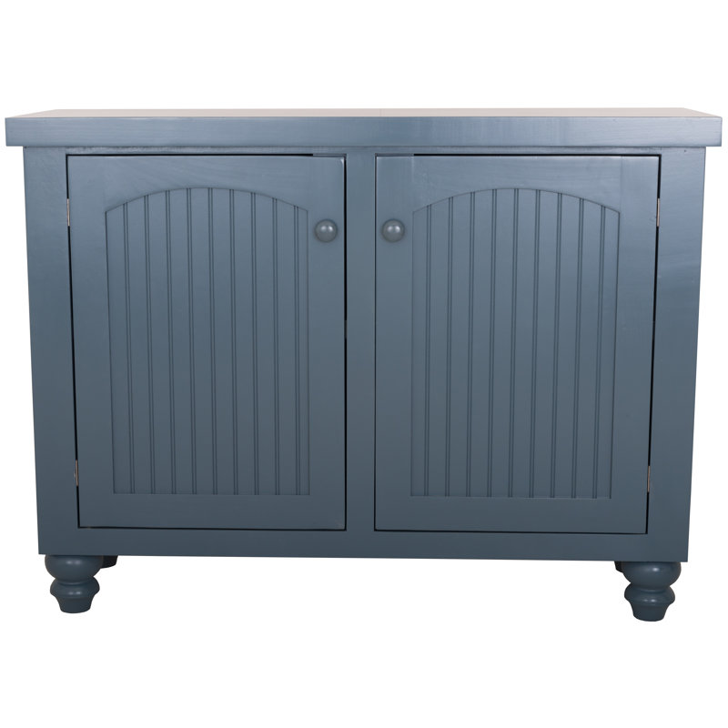 Latimore Sideboard with Bar Hutch, Smokey Blue