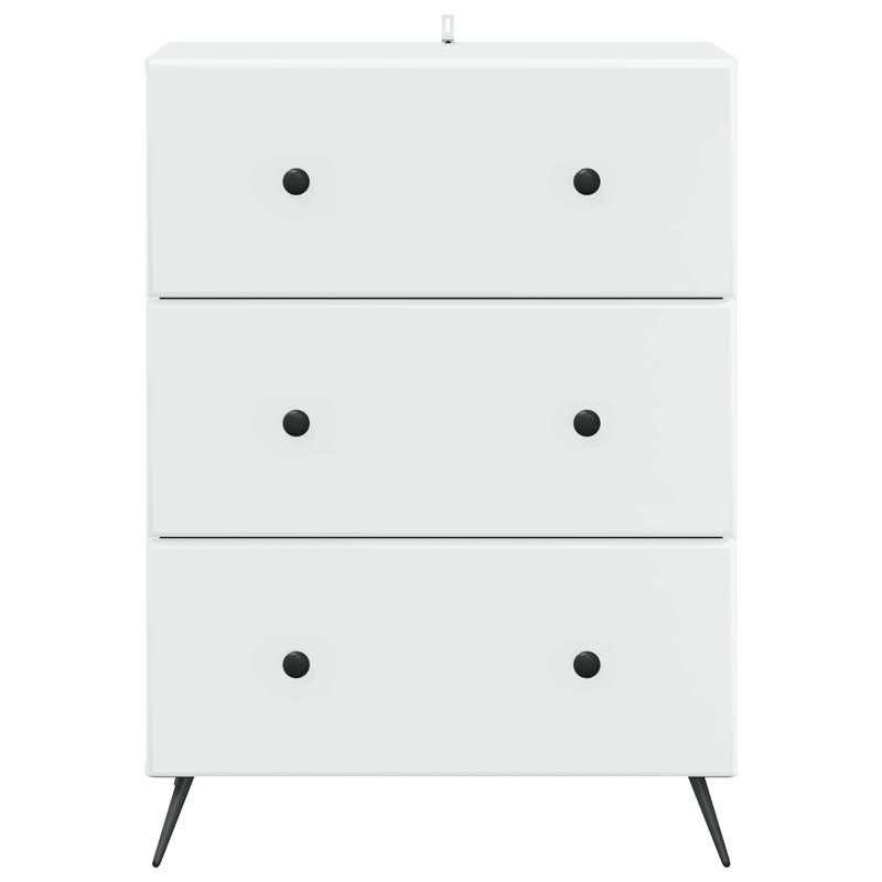 Engineered Wood Rectangle Accent Chest, 90cm H x 66cm W x 34.5cm D