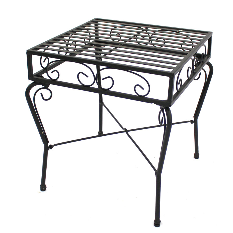 Table d'appoint en acier thermolaqué ducor