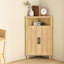 Petite armoire d'angle avec 1 tablette réglable