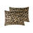 Cheetah Brown/Beige Microfiber Reversible Comforter Set-1900123575