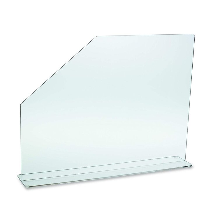 Large Magnetic Sneeze Guard Holder™ for Acrylic Panels & Plexiglass Sheets  - Store Fixtures Direct