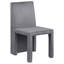 Chaise d'appoint rembourrée (ensemble de 2)
