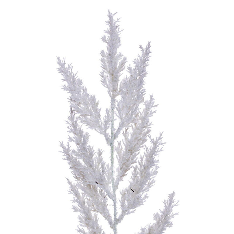 Vickerman 24" UnLit Artificial Pampas Grass Wreath., White