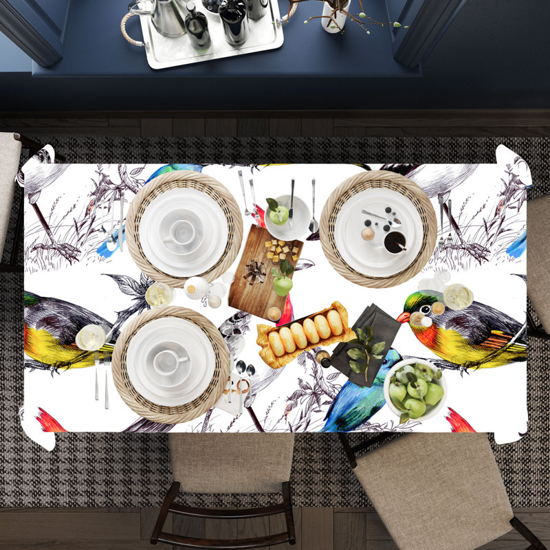 Bentdahl Birds Tablecloth, 147cm W x 300cm L