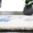 Rodeo Drive Hand Tufted Wool/Cotton Abstract Rug in Blue/Ivory-171305538