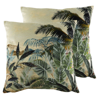 Floral Square Cushion