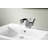 Single-Hole Single-handle Bathroom Faucet with Drain Assembly-19379283