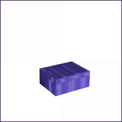 Jewelry Storage Case, 9.8" Long | Azure Blue Leatherette | Blue | Leatherette