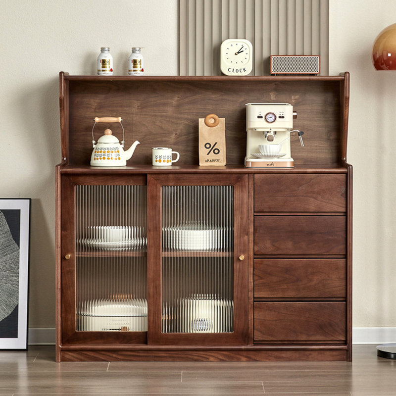 Armoire latérale moderne de salon moderne, H 50,39 po x l 53,15 po x P 15,75 po